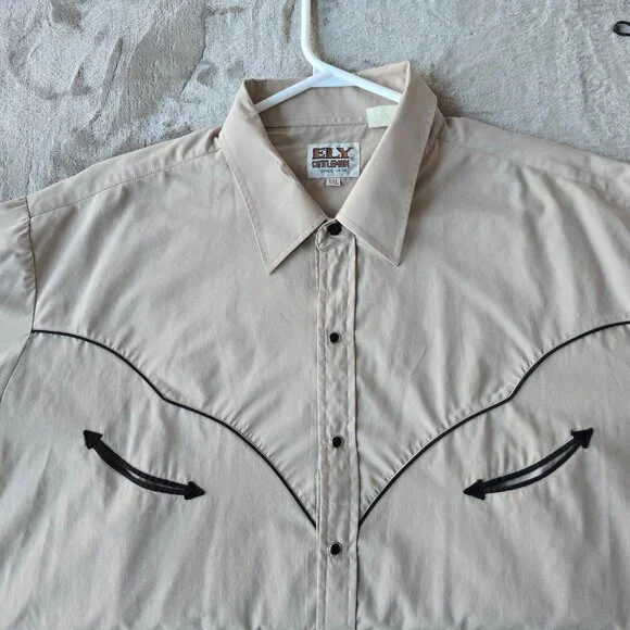 ELY Cattleman XXL long sleeve shirt - Picture 3 of 9